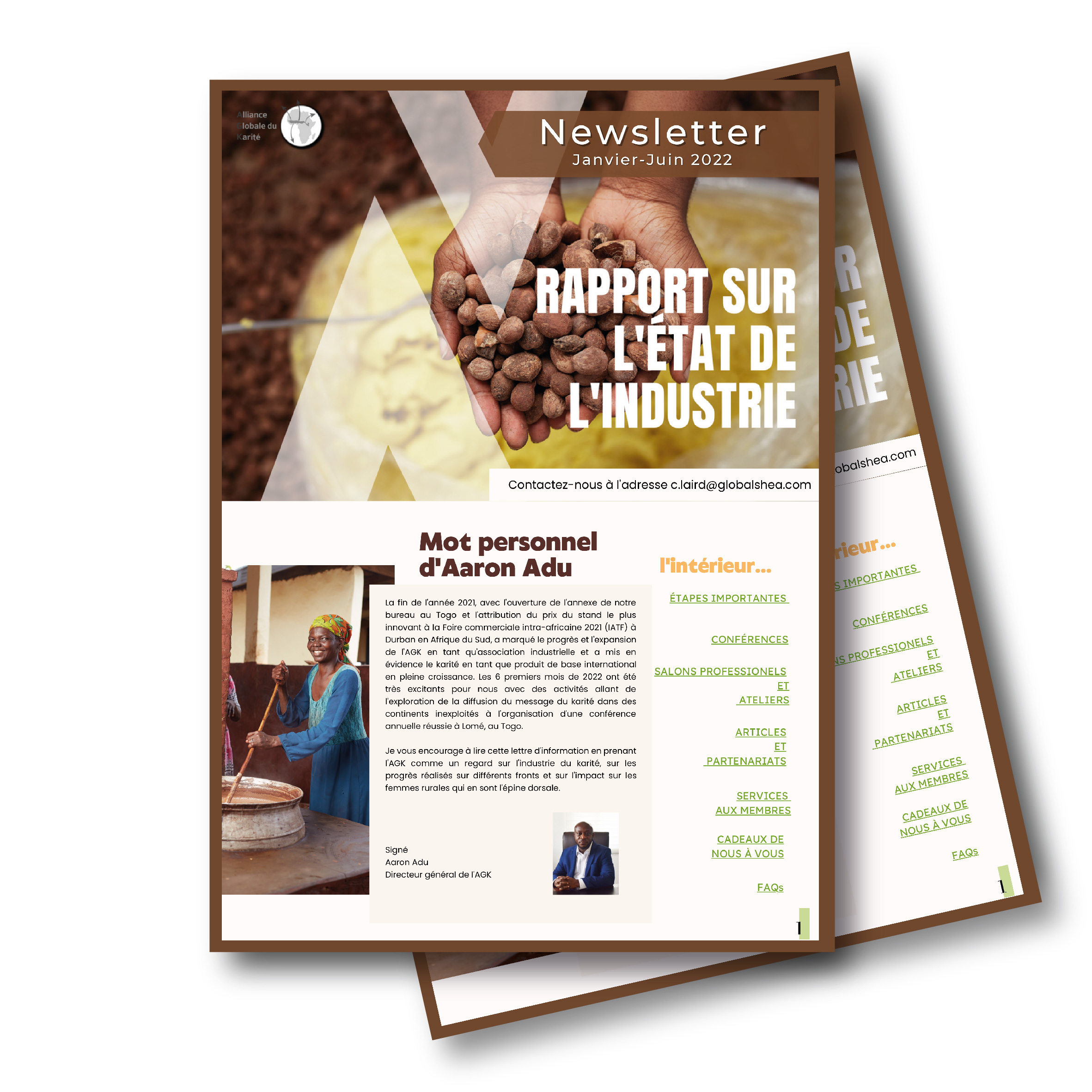 Newsletter de l'AGK janvier - juin 2022
