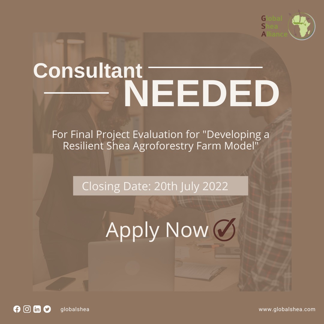 The GSA is hiring a consultant for the Final Project Evaluation of the project