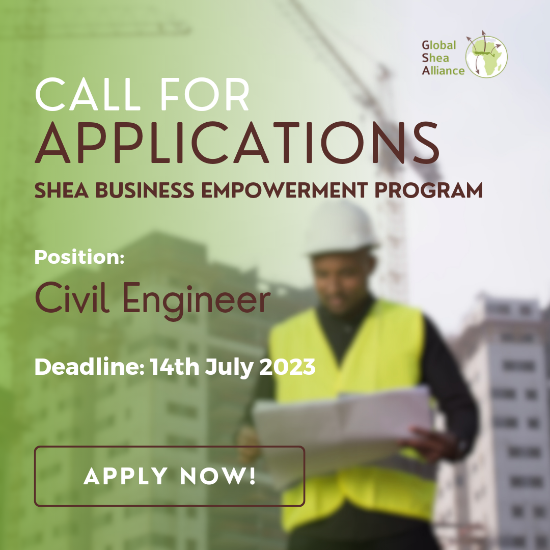 REQUEST FOR APPLICATIONS CIVIL ENGINEER FOR WAREHOUSE RENOVATION SHEA BUSINESS EMPOWERMENT PROGRAM